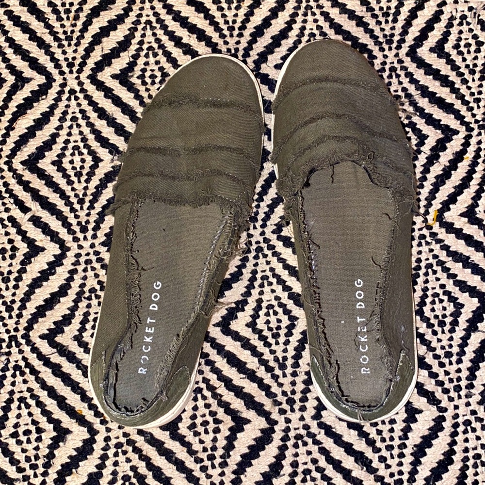 Army Green Shoes